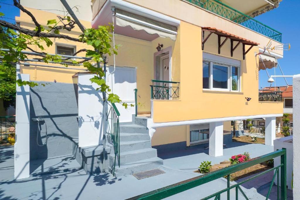 Golden Beach Maisonettes Villa Chrysi Ammoudia Exterior photo